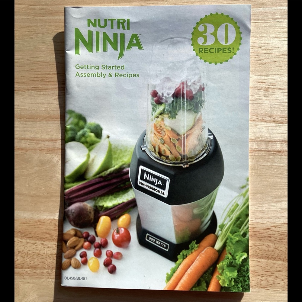 Nutra Ninja Recipes Book